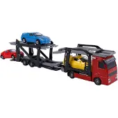 2-Play Traffic Autotransporter Diecast Met 3 Auto's 26 Cm Multicolor