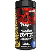 Mutant Creatine Bytz Chewables - 80 tabl - Blue Razz