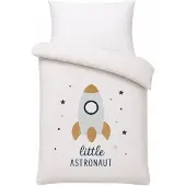 Bndeco Ledikant dekbedovertrek set Little astronaut - katoen