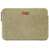 Selencia Teddy Laptophoes 13-14 inch - Laptopsleeve - Sage Green
