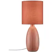 PR Home Tafellamp Uno, rood, Woon-/ Eetkamer, Keramiek, Modern, Tafellamp