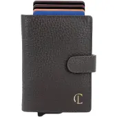 Charm London Portemonnee Safety Wallet Union Square Donker Bruin