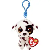 TY Beanie Boos Clip Knuffel Dalmatiër Luther 7 cm