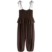 Next Jumpsuit chocoladebruin