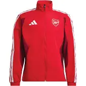 Adidas Trainingsjack 'FC Arsenal Anthem' rood / donkerrood / wit