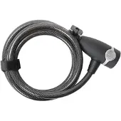 Contec Ct spiraalkabel, Ecoloc, 10 mm x 185 cm, zwart