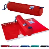 OEM Kindertas met elastiek, rood, ongeveer 22 cm