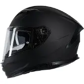 Spec-x Helm Sx-82.03, universele uitvoering, mat zwart, met bevestigingspunten