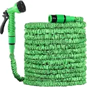OEM Uitbreidbare tuinslangspuit met 7 standen, groen, 22 meter