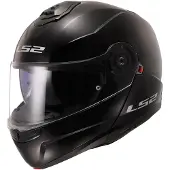 LS2 FF908 STROBE II Gloss Zwart-06 Systeemhelm Maat L