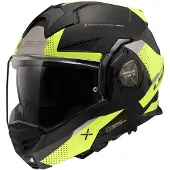 LS2 Helmets FF901 Advant X Oblivion Mat Zwart H-V Systeemhelm Maat 2XL
