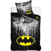 Carbotex Beddengoed voor kinderen, Batman Sengetøj 140 x 200, 100 procent bomuld - Ontwerp 2021