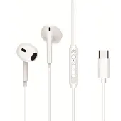 Conceptronic BRENDAN02W Headset, oortelefoon, USB-C/microfoon/bediening, + 1,20 meter kabel