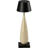 Konstsmide 7893-337 Tafellamp voor buiten Crème-wit, Keramiek, Zwart