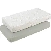cambrass Calma 60x120x17 Cm Crib Fitted Sheet 2 Units Beige Kinderen