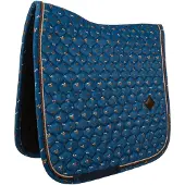 Kentucky Horsewear Horsewear - Zadeldoek velvet horse printing navy jumping