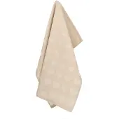 Bunzlau Castle Hearts theedoek 65x65 Sand