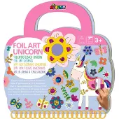 Avenir Foliekunst - Eenhoorn - 21X25X2Cm - 12 Pagina'S En 10 Foliepapieren - 3 Jaar