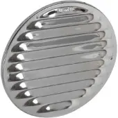 Plieger schoepenrooster RVS met gaas 175mm