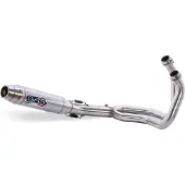 Gpr Exclusive Deeptone Inox Yamaha Xsr 700 17-20 Niet Gehomologeerd Volledig Uitlaatsysteem