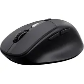 Trust Zevo Supersnel Oplaadbare Draadloze Muis - Laad in 3 minuten op - USB ontvanger & Bluetooth - Zwart