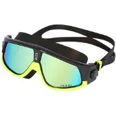 Huub Ryft Polarized Swimming Goggles Zwart Dark Smoke/Gold