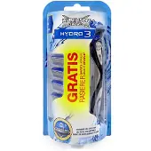 Wilkinson Hydro 3 Scheermesjes 5 Stuks + Houder
