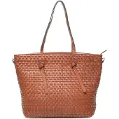 Berba Amalfi Shopper brandy schoudertas dames