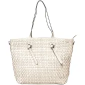 Berba Amalfi Shopper chalk schoudertas dames