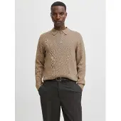 Jack & Jones Premium Trui 'JPRBLamilano' taupe