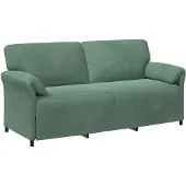 vidaXL 3-Zits Sofa Zeegroen 198 x 83 x 95 cm Fluweel