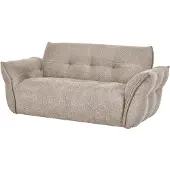 Beliani HALBA - Tweezitsbank - Taupe - Bouclé