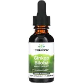 Swanson Health - Ginkgo Biloba vloeibaar extract, 250 mg - 29 ml