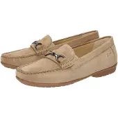 Sioux Dames Mocassins Cortizia - Camel - Maat 36