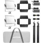 Godox Litemons LP400R K2 RGB LED Light Panel 2-light Kit Wit