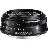 Voigtländer Ultron 27mm F/2 Fujifilm X zwart
