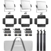 Godox Litemons LP400R K3 RGB LED Light Panel 3-light Kit Wit