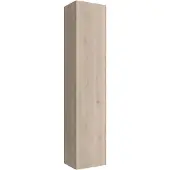 Alvoro Slim Kolomkast 140x30x24cm - Naturel - Badkamermeubels, Kolom- En Zijkasten