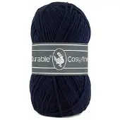 Durable Cosy Fine Navy (321) - 10 bollen van 50 gram - katoen/acryl haakgaren - breigaren
