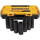 DeWalt X MCLAREN DT70905-QZ 7-delige 1/2'' Impact Doppenset In Organiser