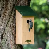Cj Wildlife Nestkast San Diego 32 Mm | Houten nestkasten | Vogelhuisje geschikt voor o.a. koolmees, pimpelmees | Vivara | Aanbevolen door Vogelbescherming