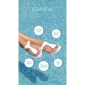Original Brands Coastal vegan slides podologisch goedgekeurd slipper -