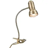 Orion Klemlamp SAMALA, brons / oud-messing, Werkkamer / Kantoor, metaal, Modern, Klemlamp