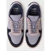 Toni pons Herensneaker van suède en leer | DANIEL