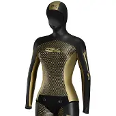 C4 Freediving Aurea 5 Mm Woman Freediving Jacket Zwart 5 Vrouw