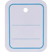 Agipa prijskaartjes 39 x 55 mm, geperforeerd, gelinieerd