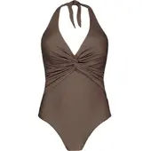Barts Badpak Women Kelli Halter Shaping One Piece Coffee-Maat 44