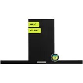 Exquisit FKH92-3BL - 5 Jaar garantie - Schouwkap 90 cm breed