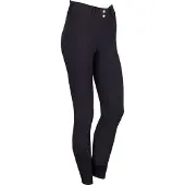 Jansen - Rijbroek High-Waist - Full Grip - Zwart - Maat 36