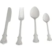 Kare design Bestek Andrina zilver (16-part)